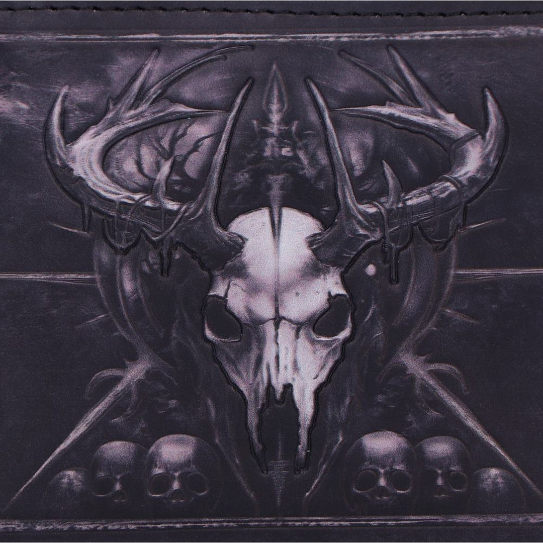The Dark Augury Embossed Wallet 9.5cm B7136C25