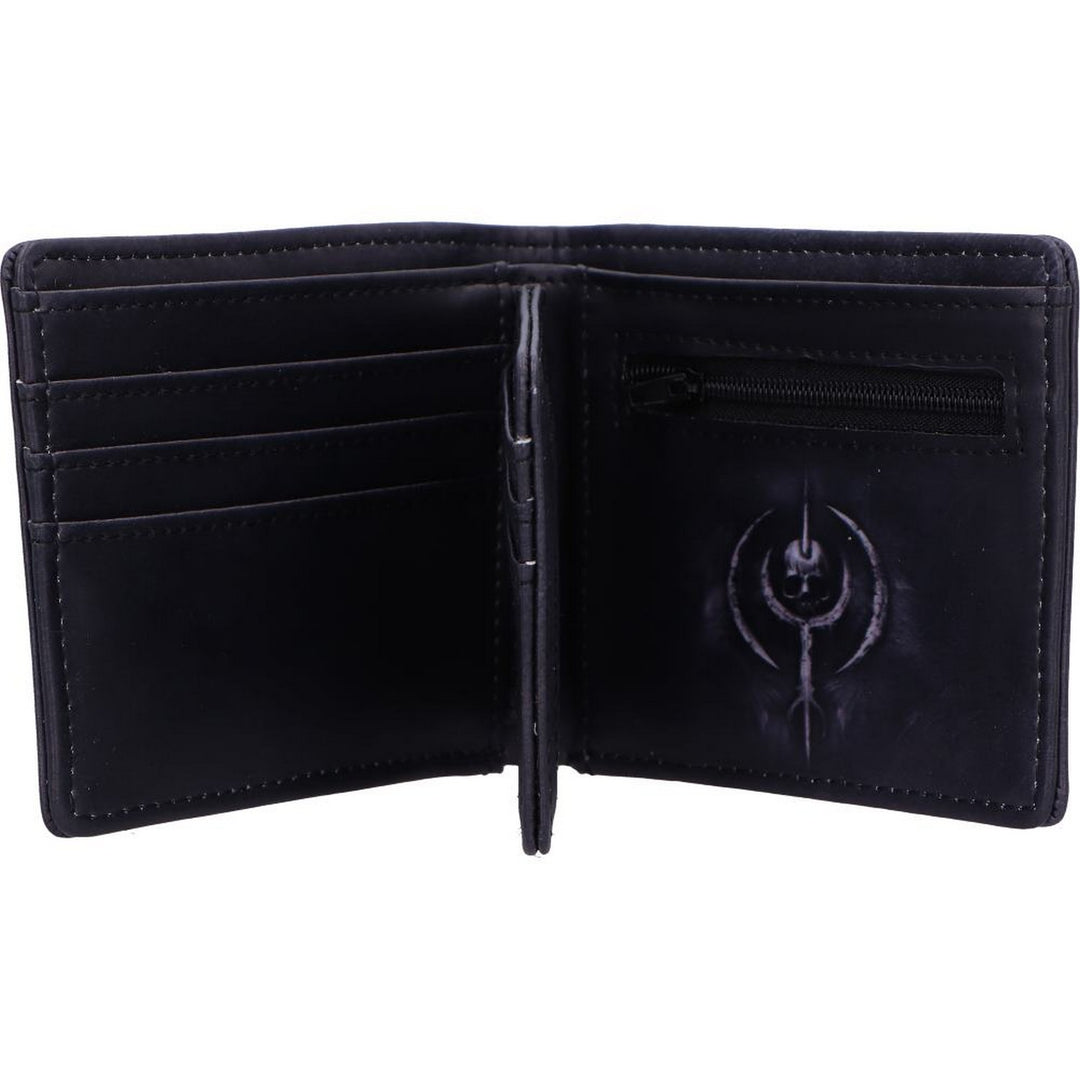 The Dark Augury Embossed Wallet 9.5cm B7136C25