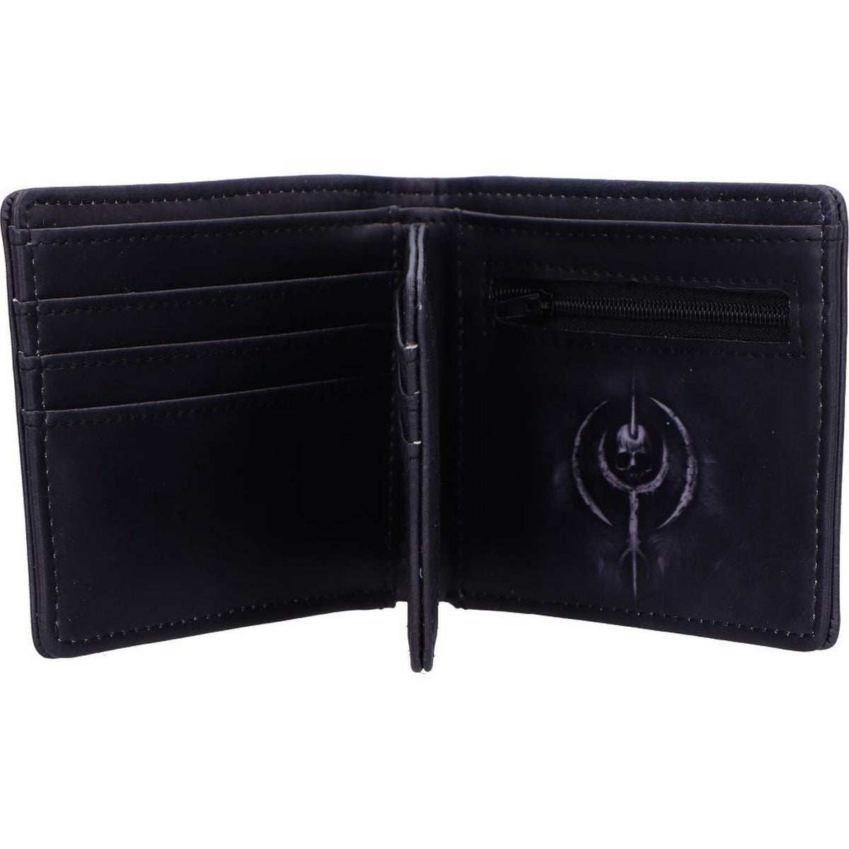 The Dark Augury Embossed Wallet 9.5cm B7136C25