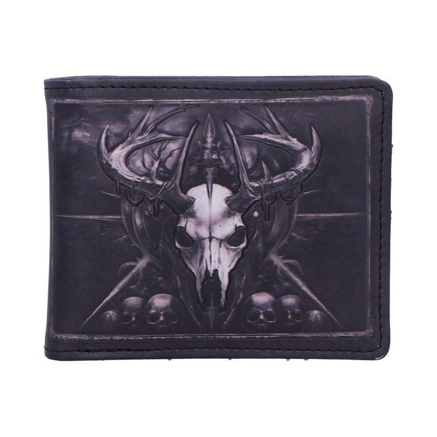 The Dark Augury Embossed Wallet 9.5cm B7136C25
