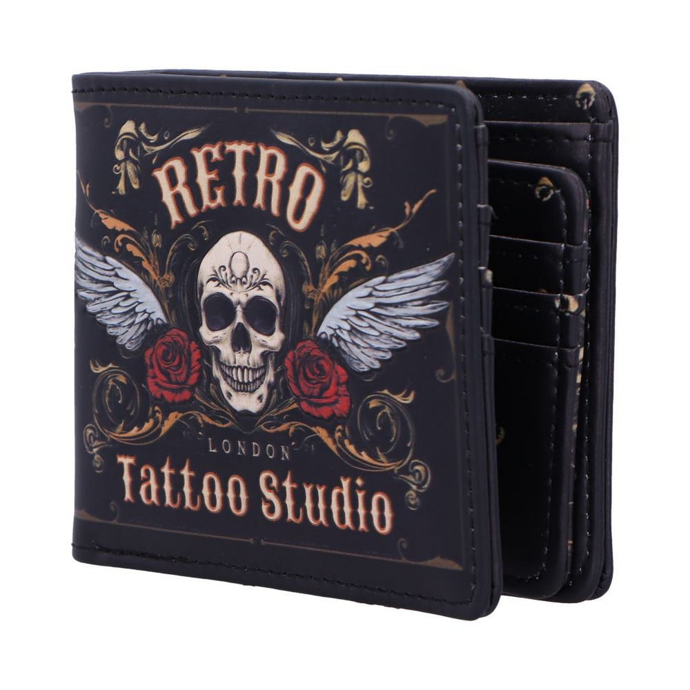 Retro Tattoo Studio Embossed Wallet 9.5cm B7137C25