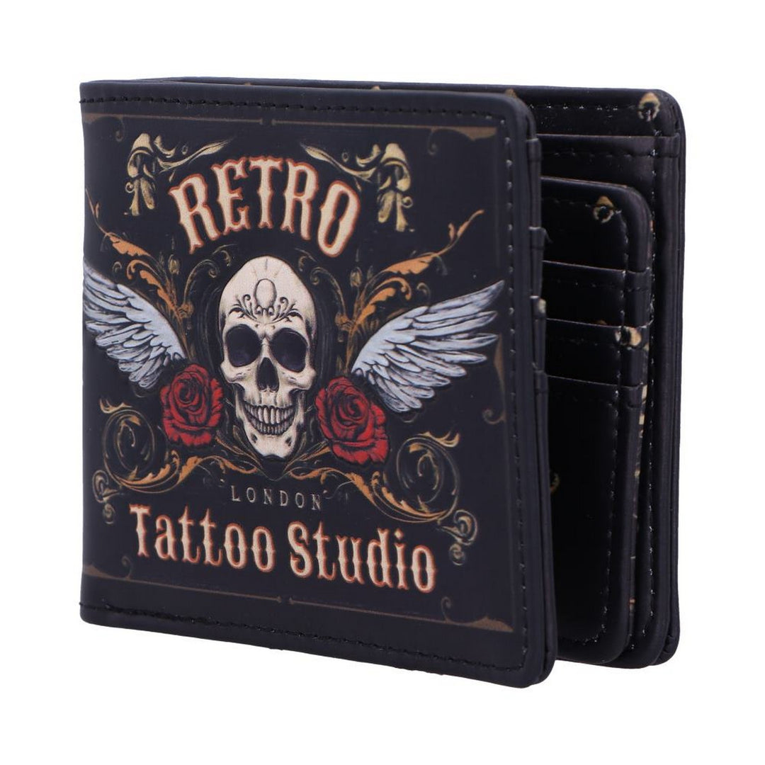 Retro Tattoo Studio Embossed Wallet 9.5cm B7137C25