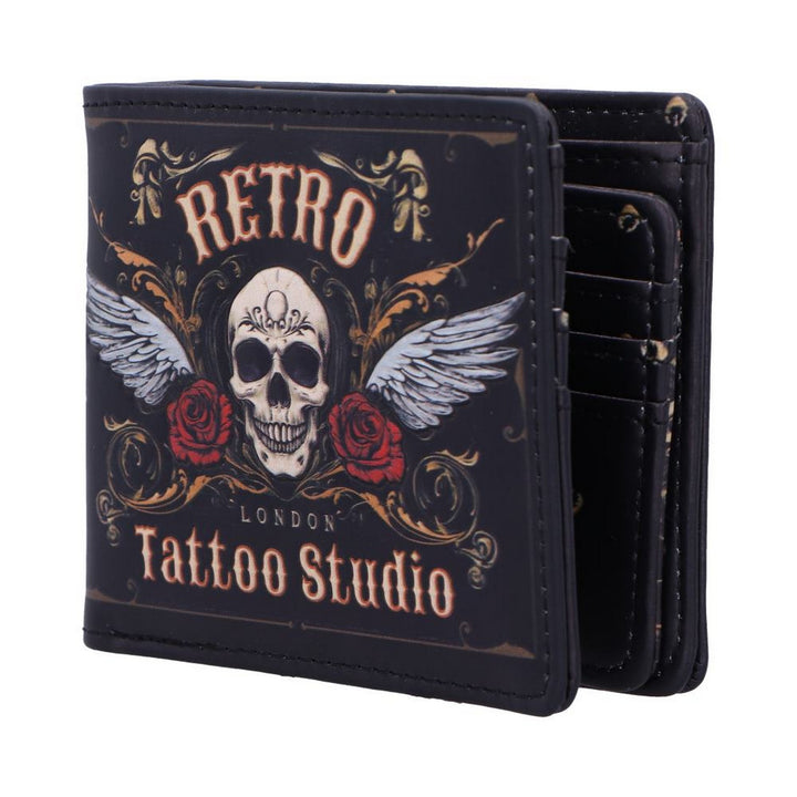 Retro Tattoo Studio Embossed Wallet 9.5cm B7137C25