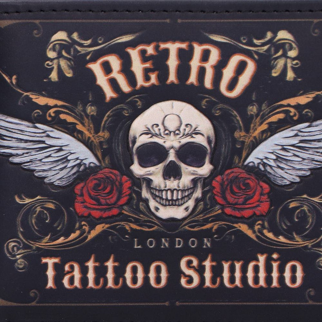 Retro Tattoo Studio Embossed Wallet 9.5cm B7137C25
