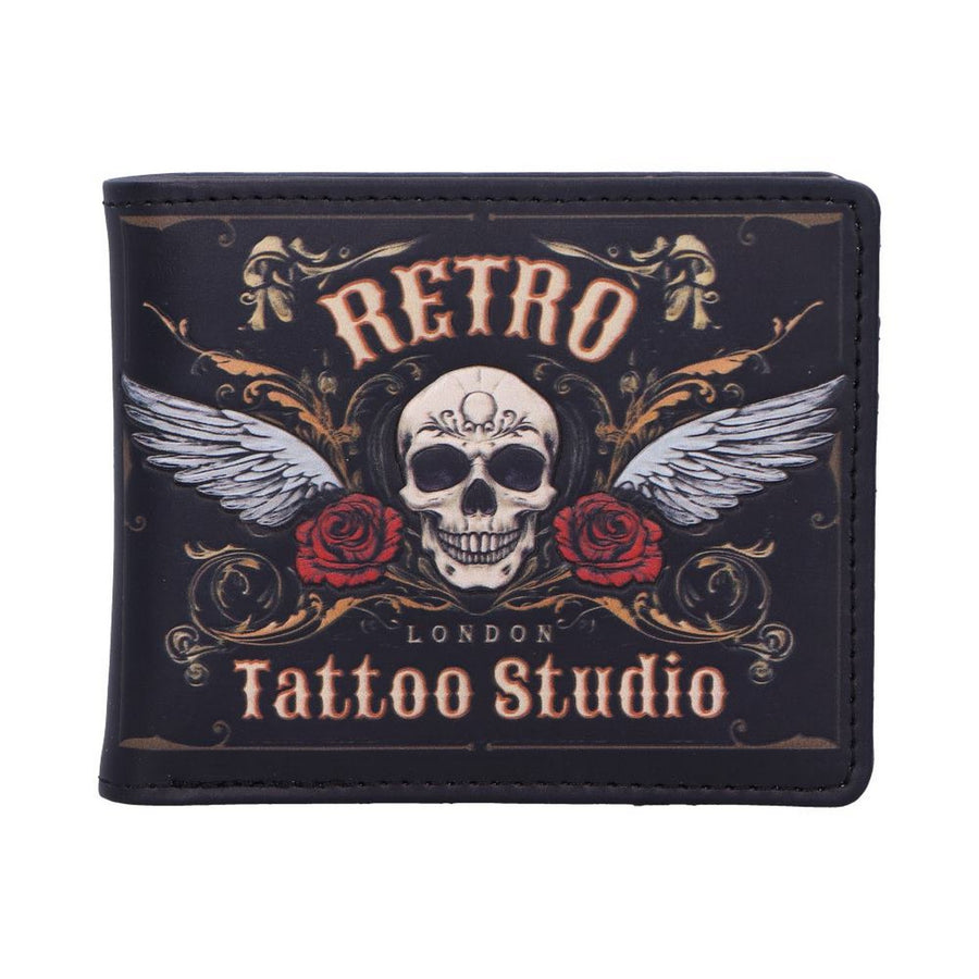 Retro Tattoo Studio Embossed Wallet 9.5cm B7137C25