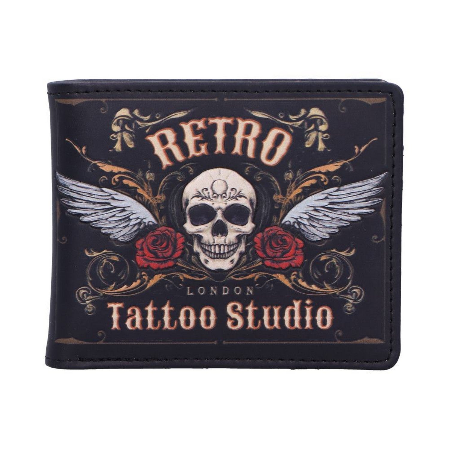 Retro Tattoo Studio Embossed Wallet 9.5cm B7137C25
