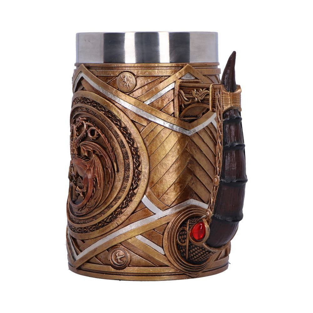 House of the Dragon Targaryen Crown and Dagger Tankard 16cm B7138C25