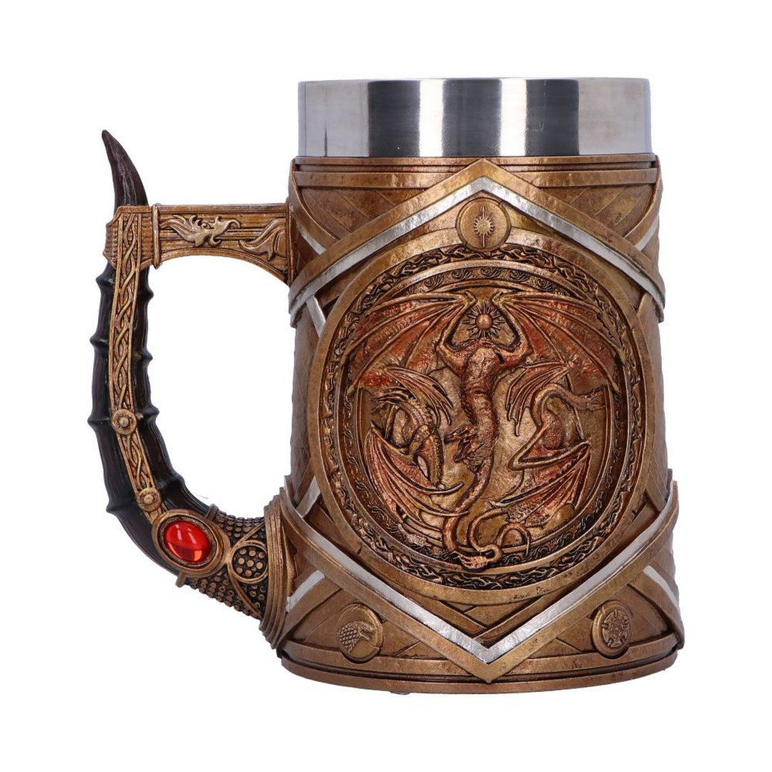 House of the Dragon Targaryen Crown and Dagger Tankard 16cm B7138C25