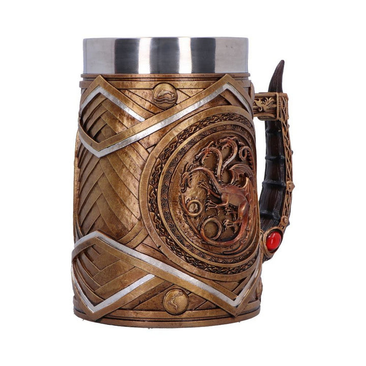 House of the Dragon Targaryen Crown and Dagger Tankard 16cm B7138C25