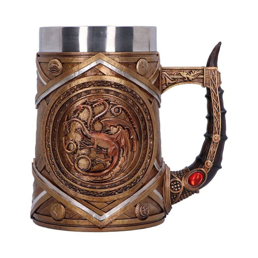 House of the Dragon Targaryen Crown and Dagger Tankard 16cm B7138C25