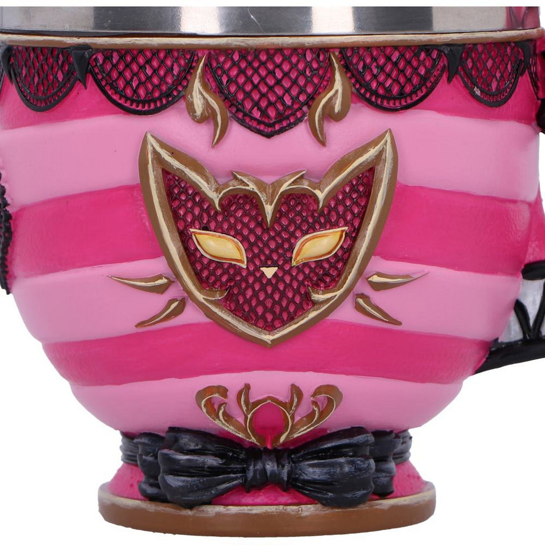 Pinkys Up Cheshire Cat Cup 10.5cm B7141C25