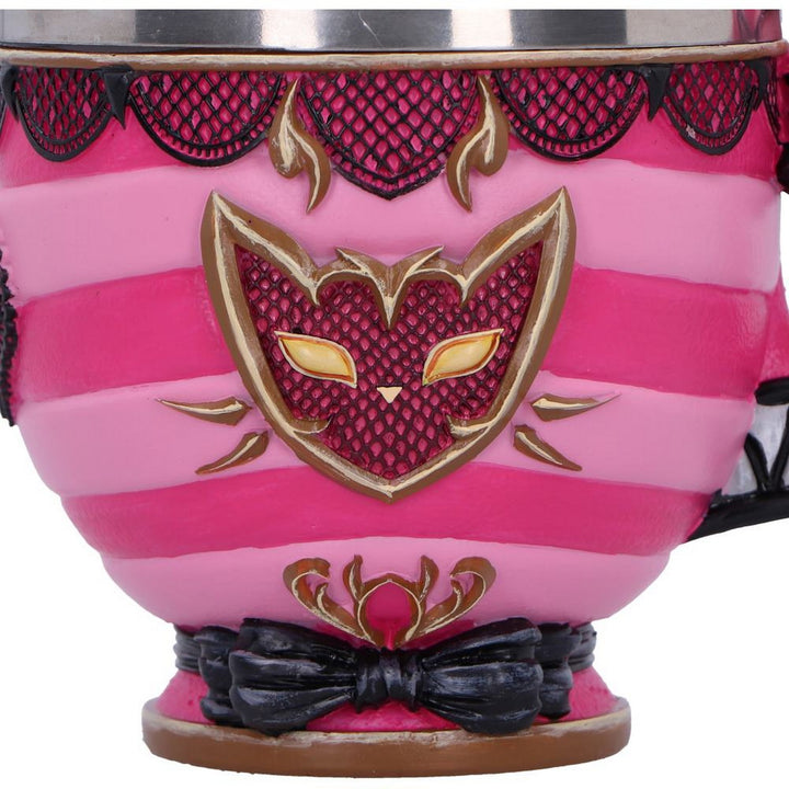 Pinkys Up Cheshire Cat Cup 10.5cm B7141C25