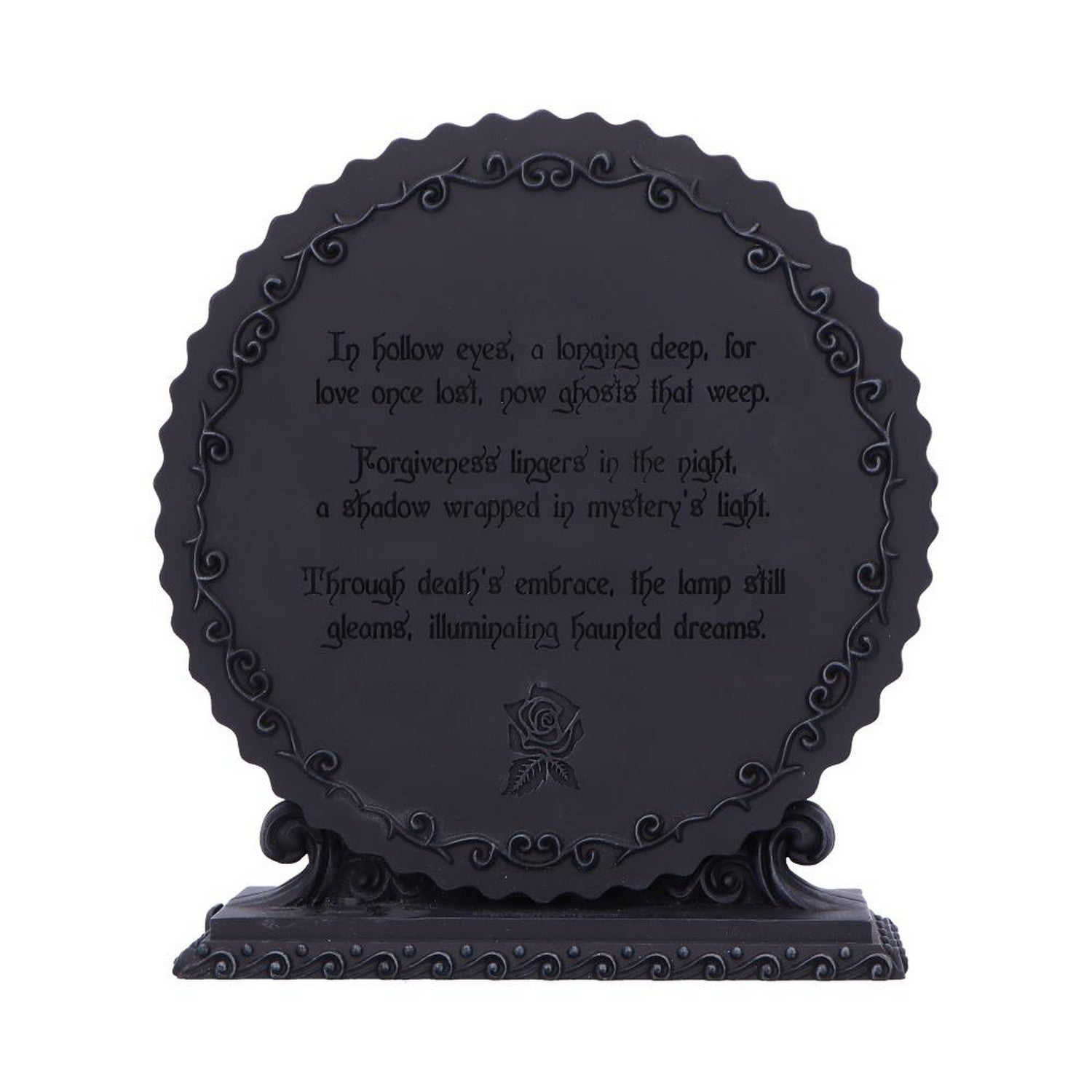 Death's Embrace Gothic Lamp 20.2cm B7142C25