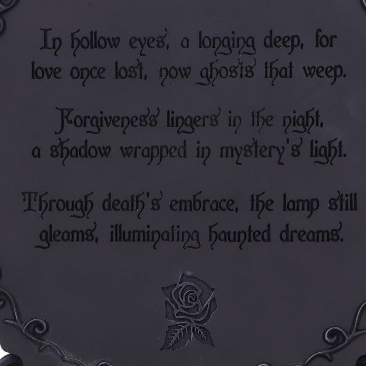 Death's Embrace Gothic Lamp 20.2cm B7142C25