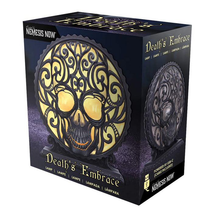 Death's Embrace Gothic Lamp 20.2cm B7142C25