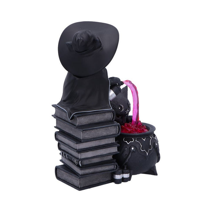 Cult Cuties Malpuss and Purrah Curious Cauldron 18.5cm B7148C25