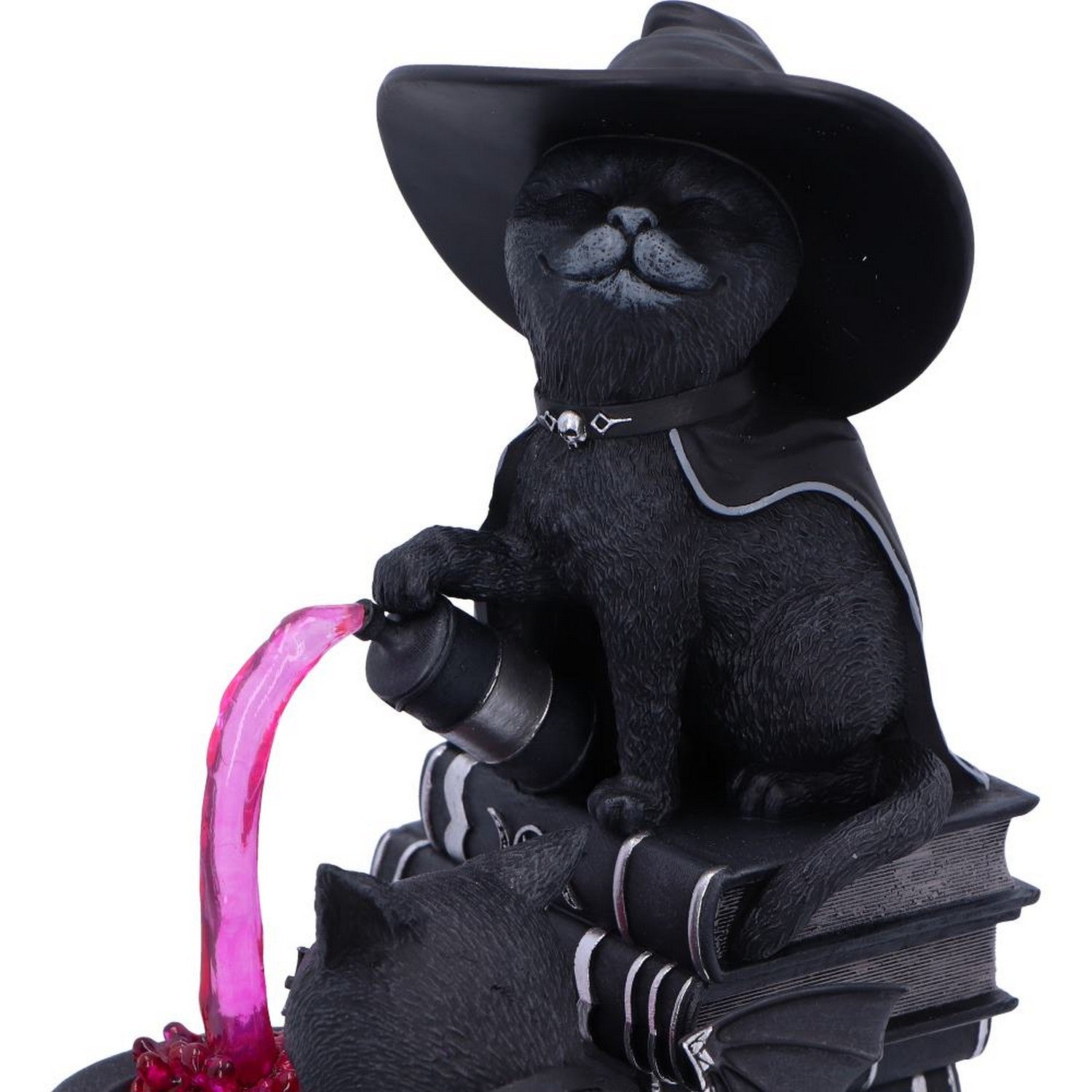 Cult Cuties Malpuss and Purrah Curious Cauldron 18.5cm B7148C25