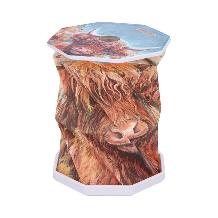 Highland Cow Foldable Lamp Rechargeable USB Powered B7158B25