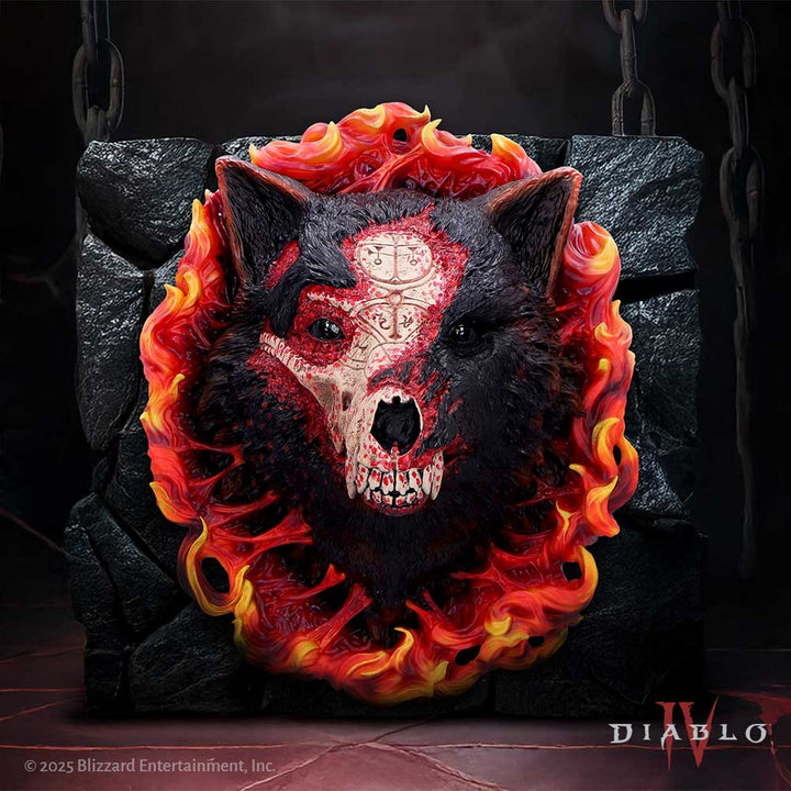Diablo IV Mephisto Wall Plaque 29.3cm B7181C25