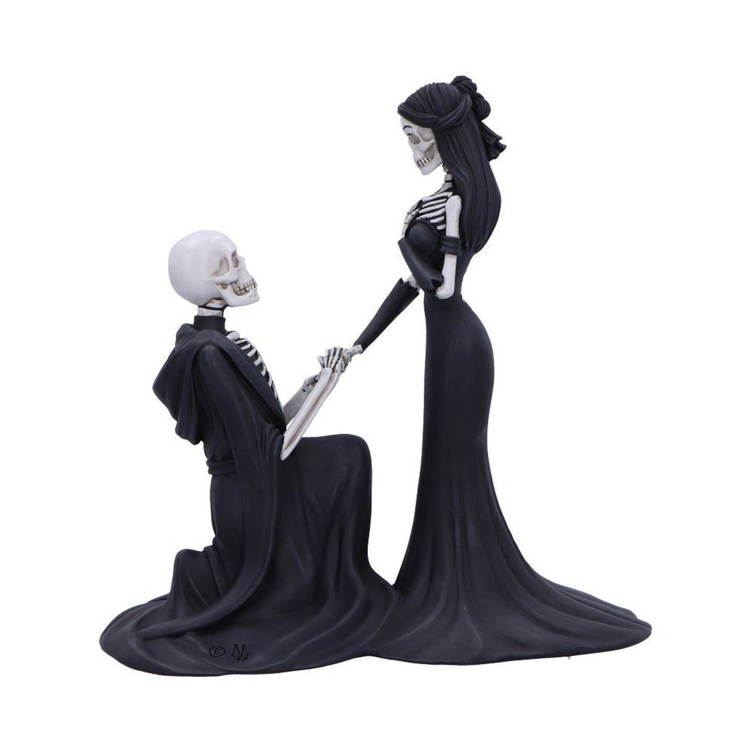 Eternal Proposal Skeleton Figurine 23cm B7197C25
