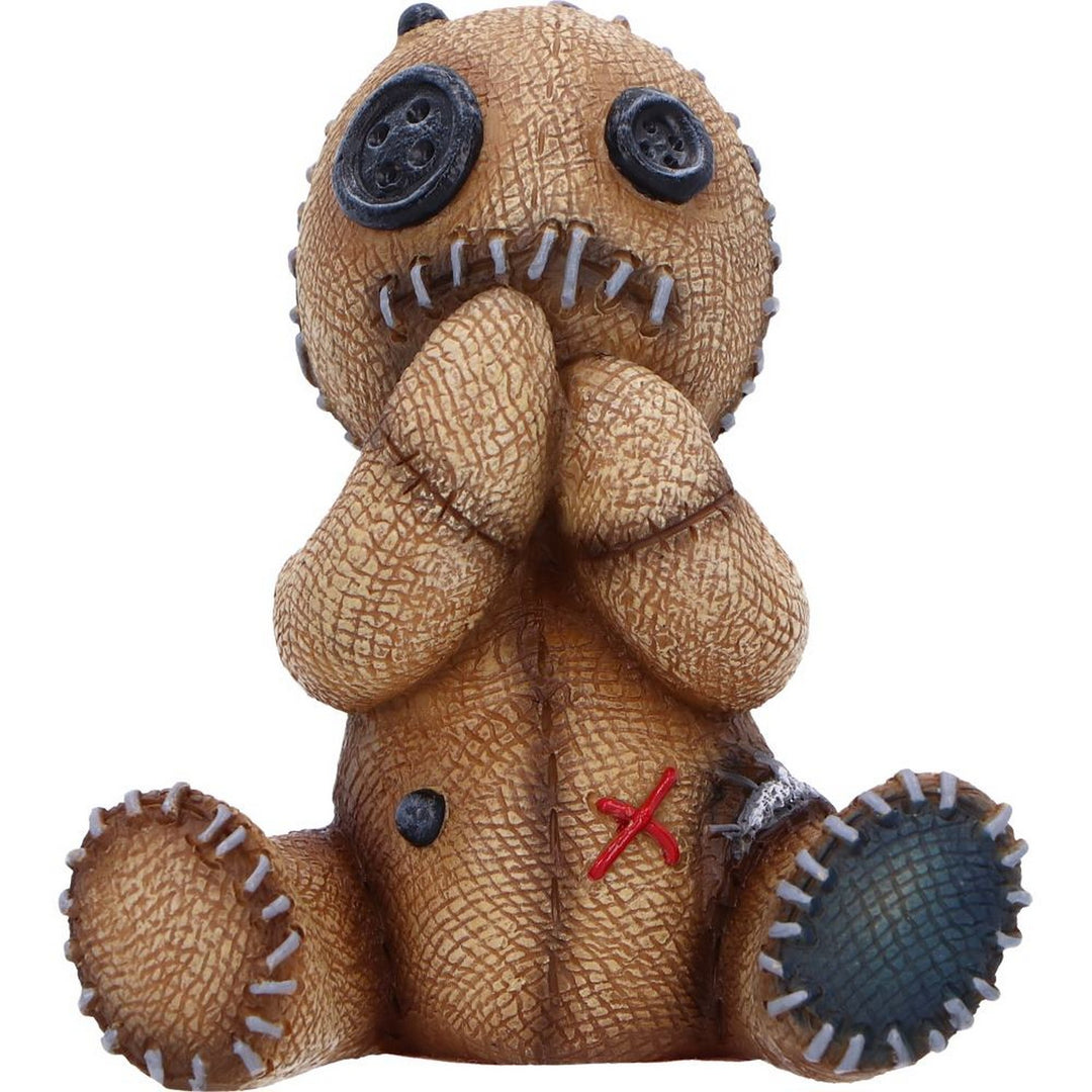 Three Wise Voodoo Doll Collectible Figurines 8cm B7229C25