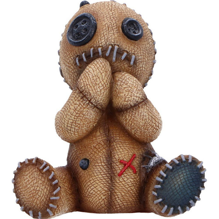 Three Wise Voodoo Doll Collectible Figurines 8cm B7229C25