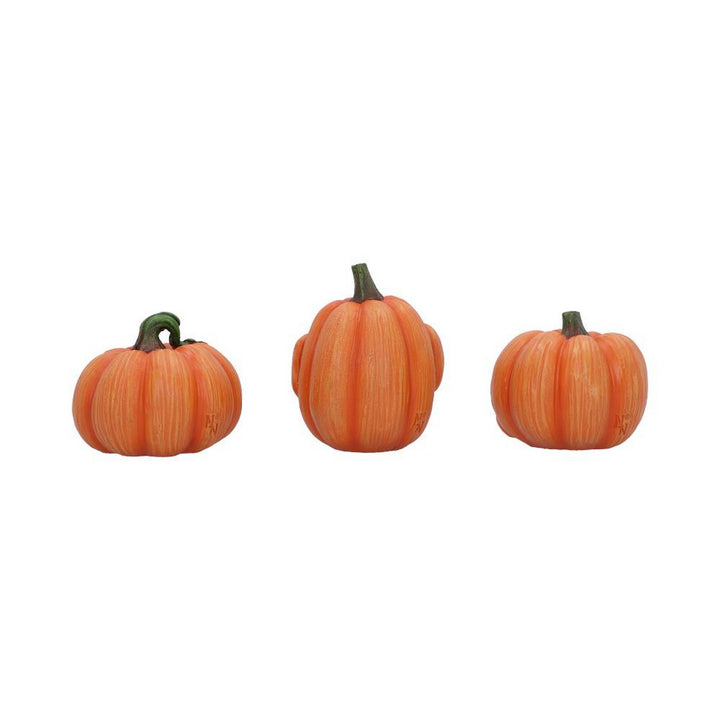 Three Wise Pumpkin Collectible Figurines 8cm B7230C25