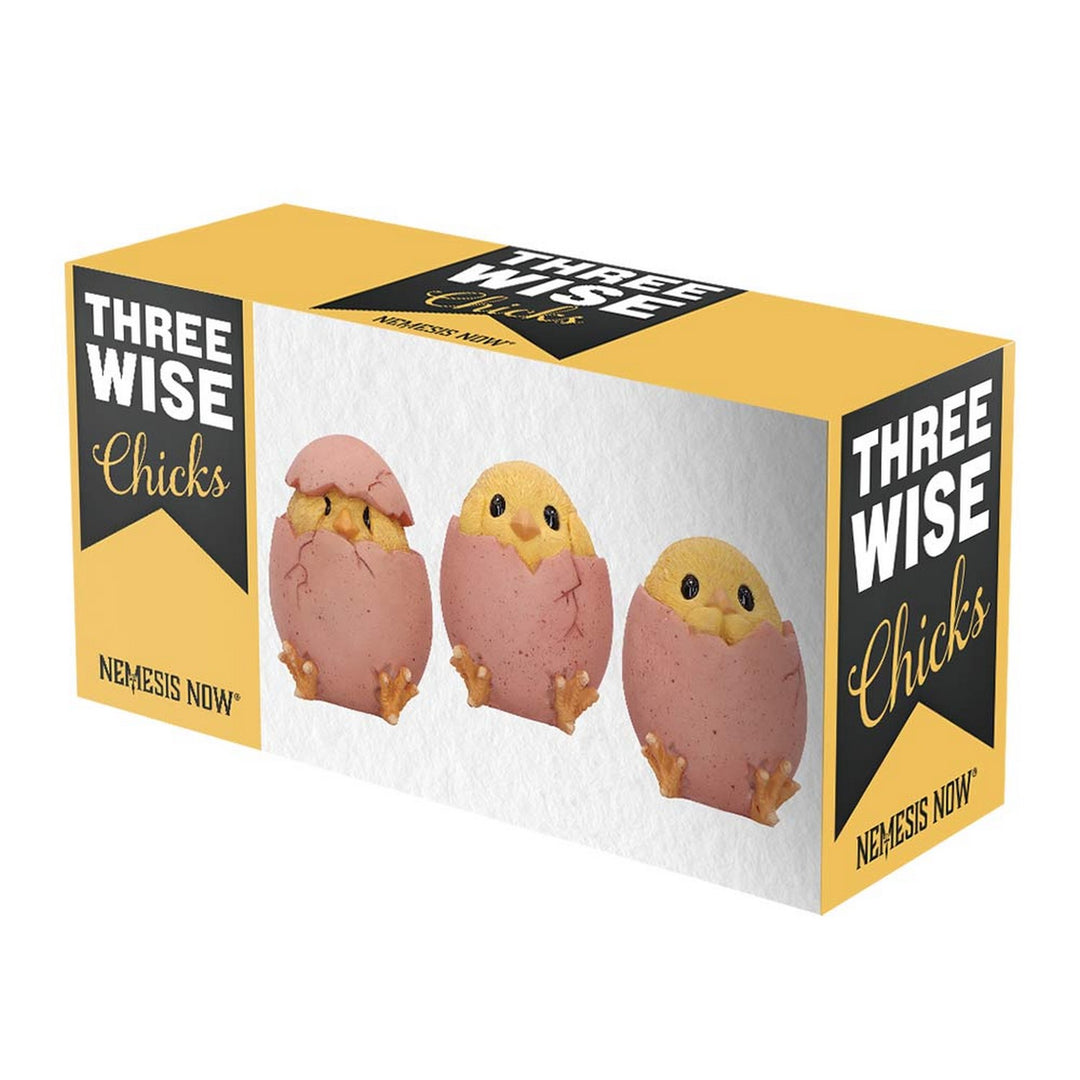 Three Wise Chicks Collectible Figurines 6.7cm B7232C25