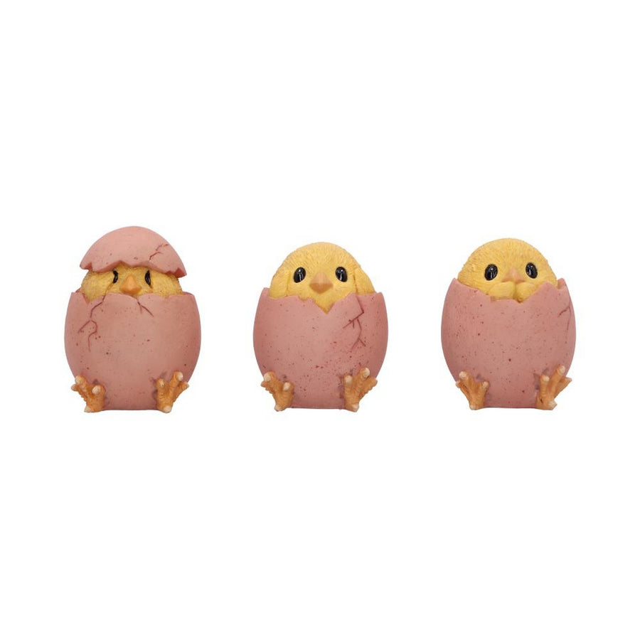 Three Wise Chicks Collectible Figurines 6.7cm B7232C25