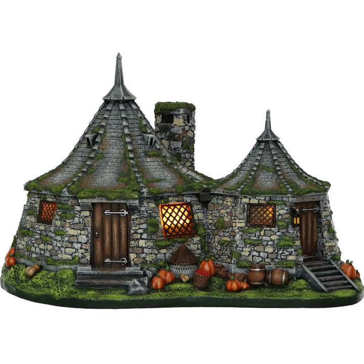 Harry Potter Hagrids Hut Light up LED Figurine 13cm B7238C25