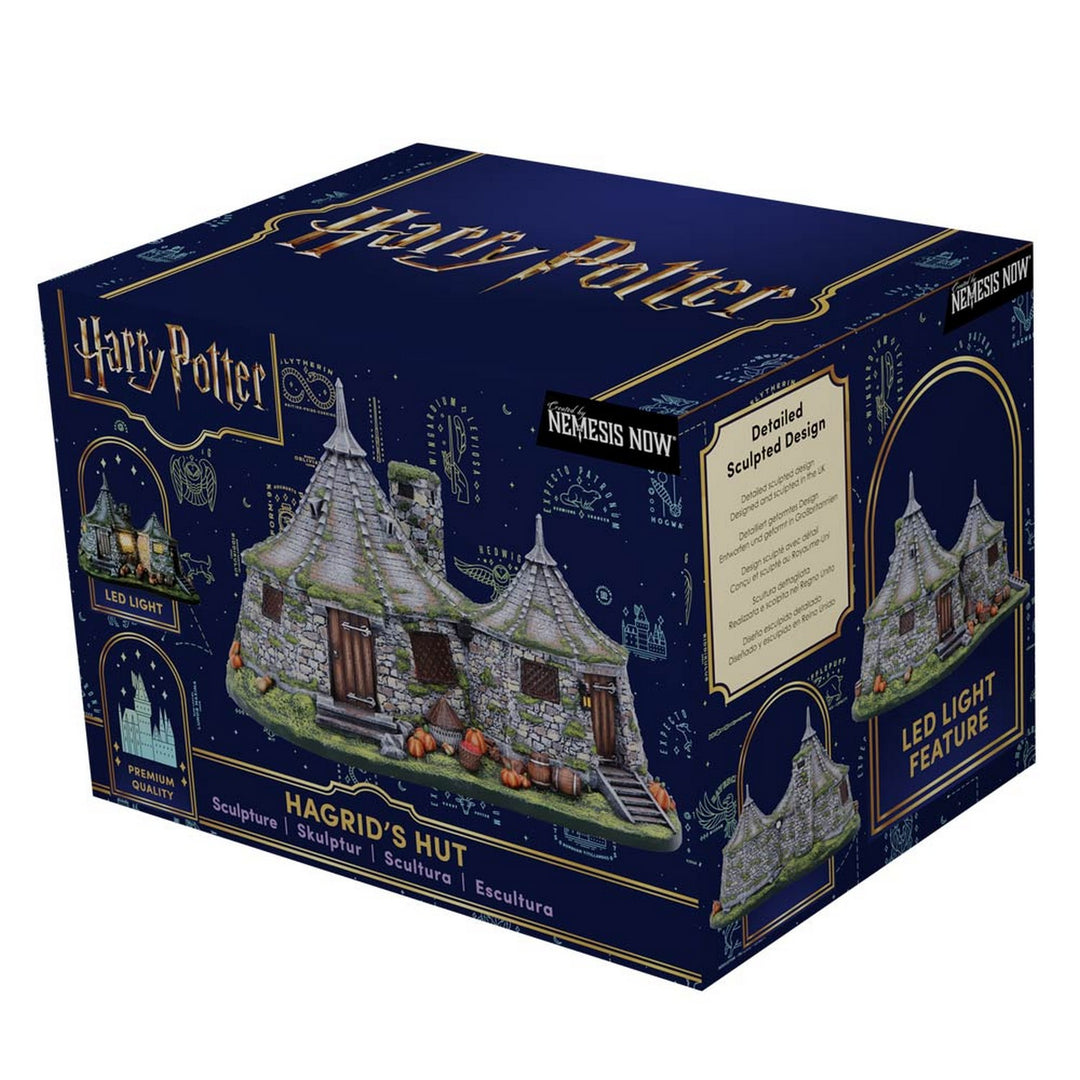 Harry Potter Hagrids Hut Light up LED Figurine 13cm B7238C25