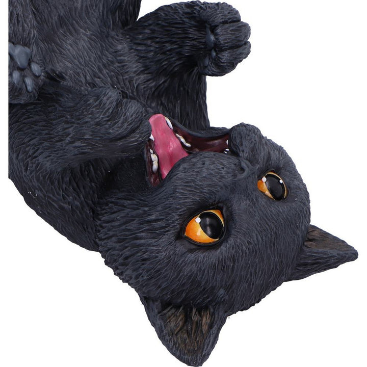 Black Cat Guzzler Wine Bottle Holder 18cm B7243C25