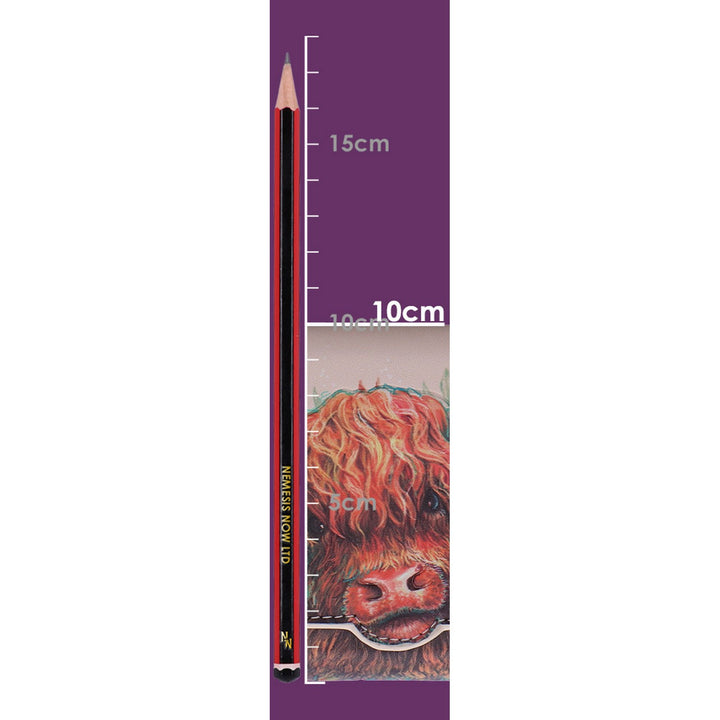 Highland Cow Embossed Purse 10cm B7246C25