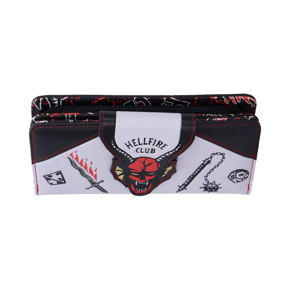 Stranger Things Hellfire Club Embossed Purse 10.5cm B7248C25