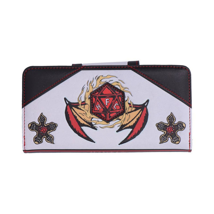 Stranger Things Hellfire Club Embossed Purse 10.5cm B7248C25