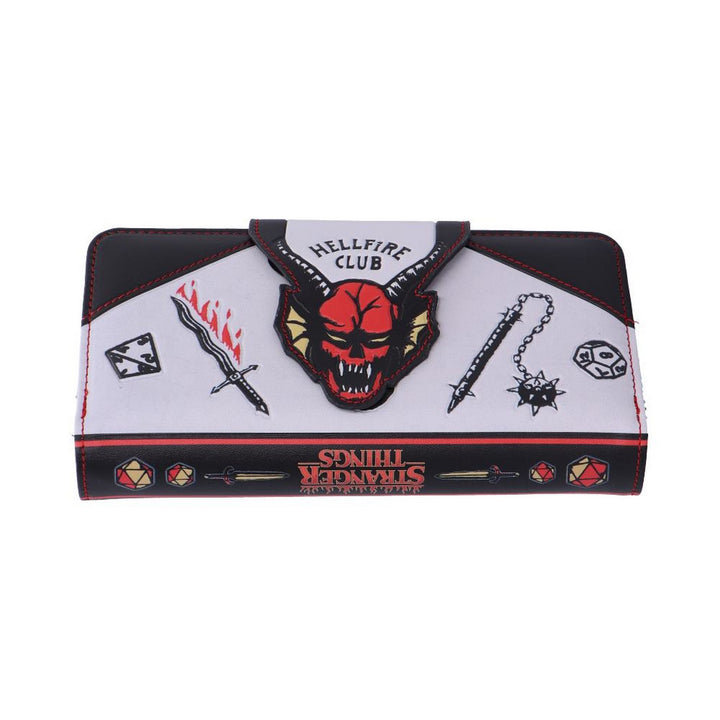 Stranger Things Hellfire Club Embossed Purse 10.5cm B7248C25