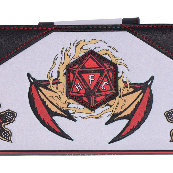 Stranger Things Hellfire Club Embossed Purse 10.5cm B7248C25