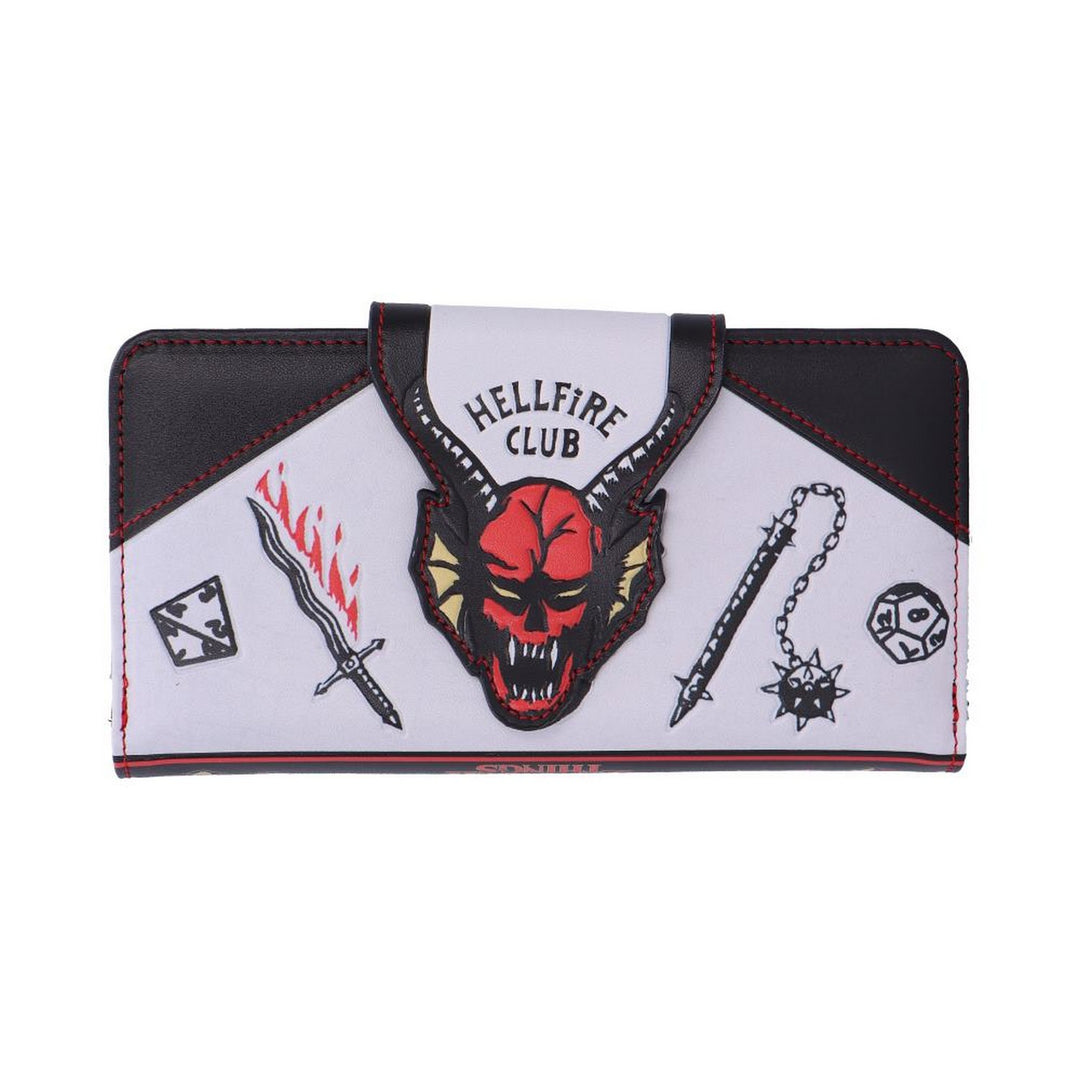 Stranger Things Hellfire Club Embossed Purse 10.5cm B7248C25