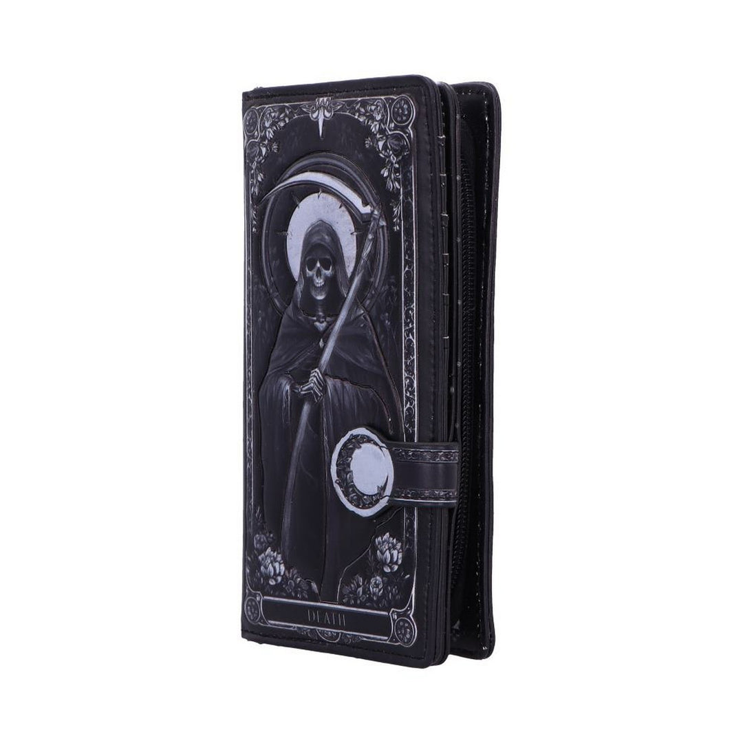 Skeleton Tarot Embossed Purse B7249C25