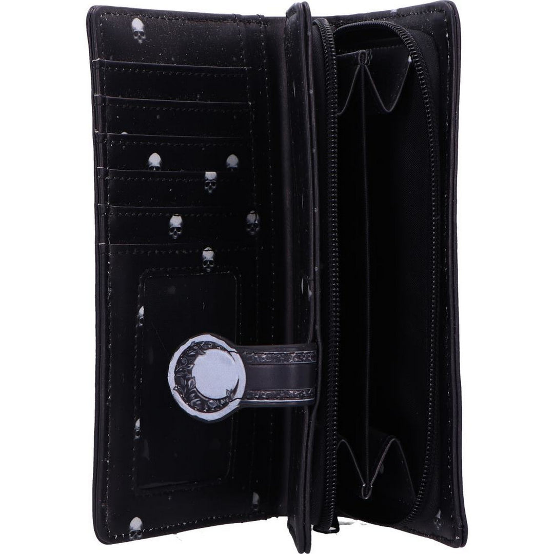 Skeleton Tarot Embossed Purse B7249C25