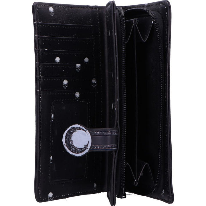 Skeleton Tarot Embossed Purse B7249C25