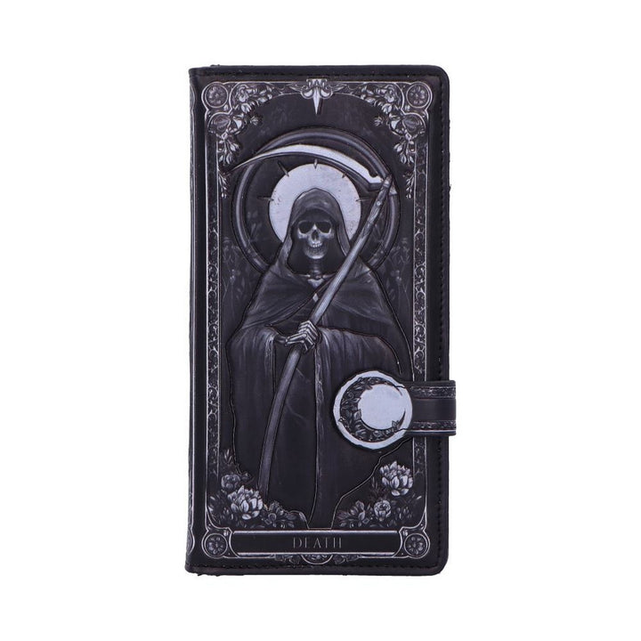 Skeleton Tarot Embossed Purse B7249C25