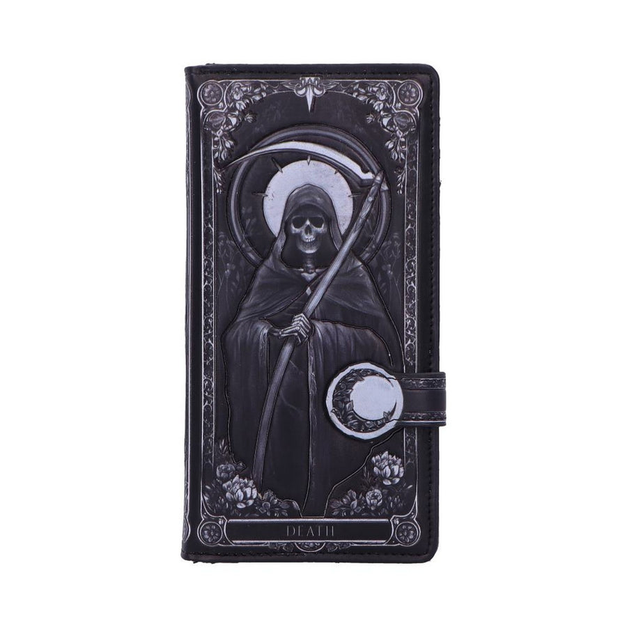 Skeleton Tarot Embossed Purse B7249C25