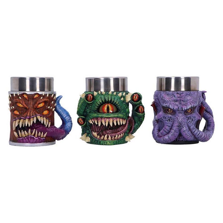 Dungeons & Dragons Mini Monster Tiny Tankards Set of 3 8.6cm B7250A26