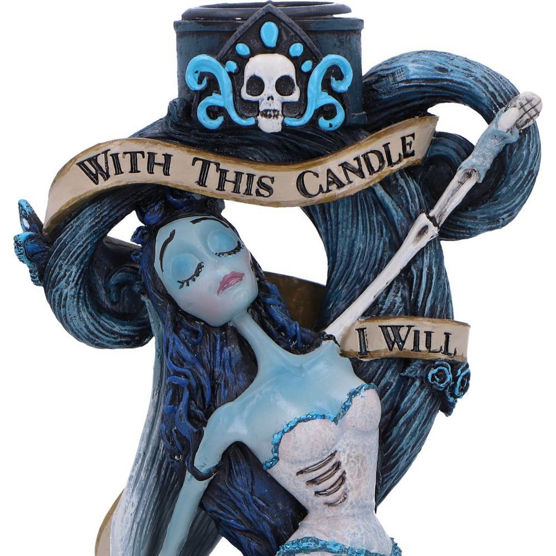 Corpse Bride - With This Candle Vow Candle Holder 19cm B7256C25