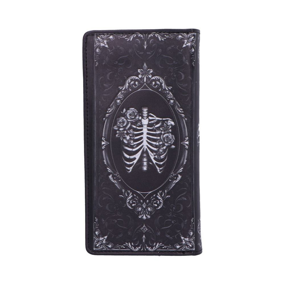 Baroque Skull Embossed Purse 18.5cm B7257C25