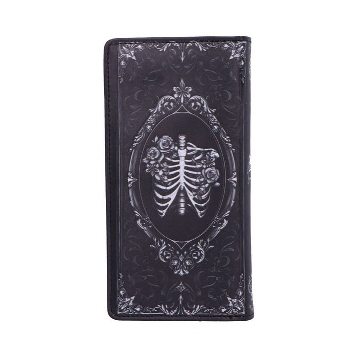 Baroque Skull Embossed Purse 18.5cm B7257C25
