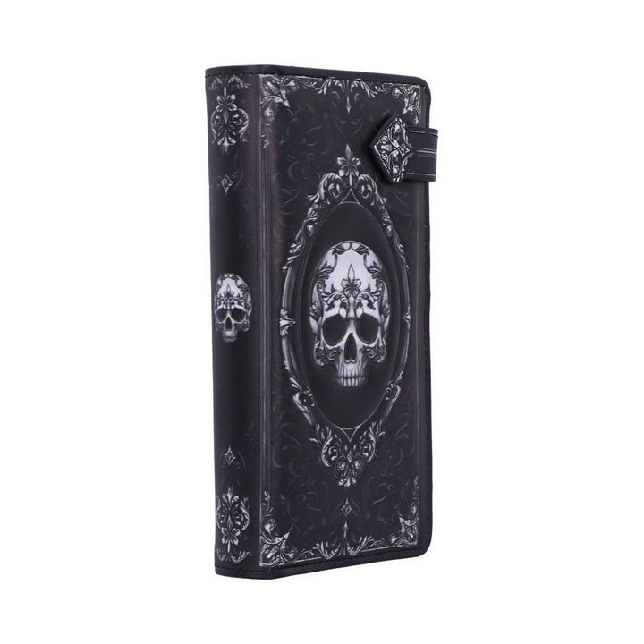 Baroque Skull Embossed Purse 18.5cm B7257C25