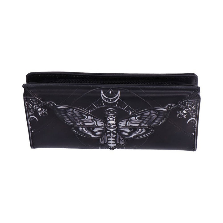 Deaths Head Moth Embossed Purse 9.5cm B7258C25