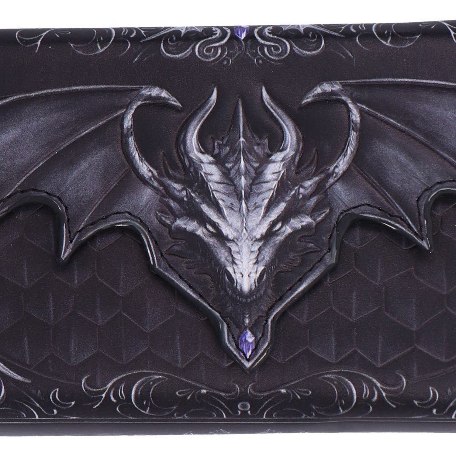 Dragon Scale Embossed Purse 9.5cm B7259C25